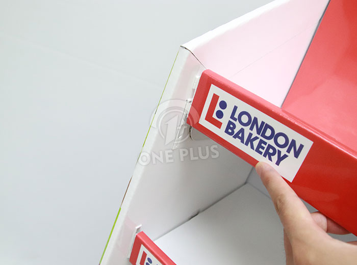 Heavy-Duty Cardboard Floor Display for UK Beverage Brand