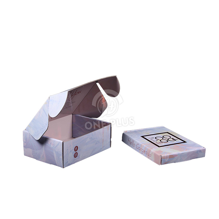 Mukautettu pahvinäyttöpakkaus | Premium-kosmetiikkalahjapakkaus ja postituslaatikko