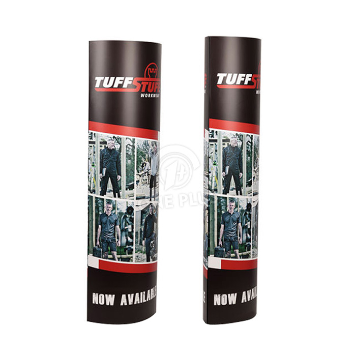 Display de Pilar de Totem Promocional de Filme Personalizado em Papelão | Premium 3D Curvo Convexo de Chão para Lobbies de Cinema e Campanhas de Marketing de Mídia SKU-202605281400-FILM
