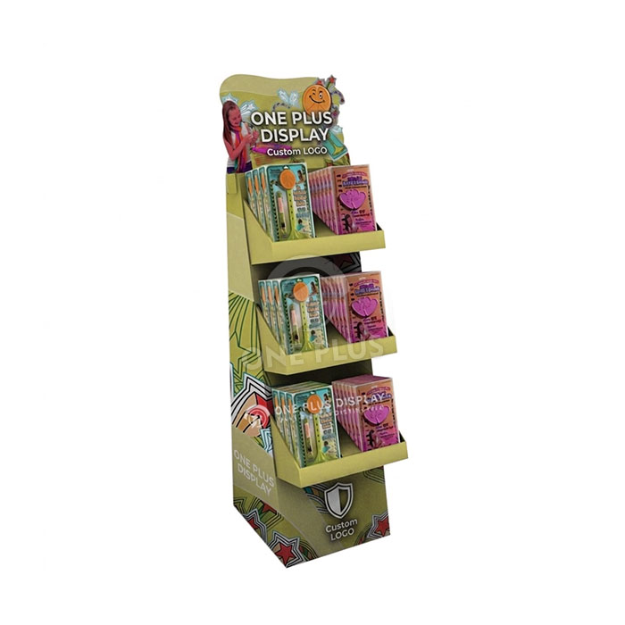 Suporte de Exibição Personalizado em Papelão em Camadas para Livros | Merchandiser de Literatura de Varejo de Alta Visibilidade SKU-202606121455-BOOK