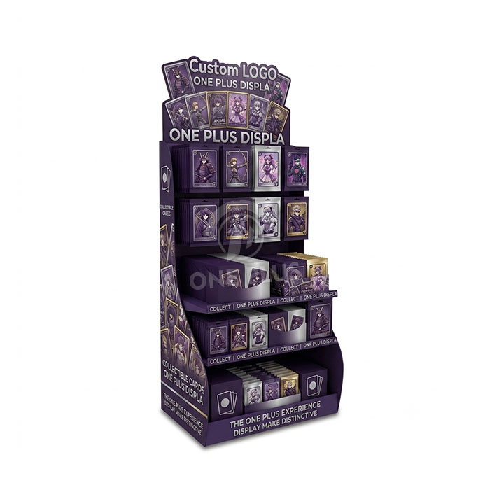 Custom Kartonnen Displaystandaard voor Anime Kaarten | Retail Verzamelkaart Merchandiser SKU-202607201348-ANICARD