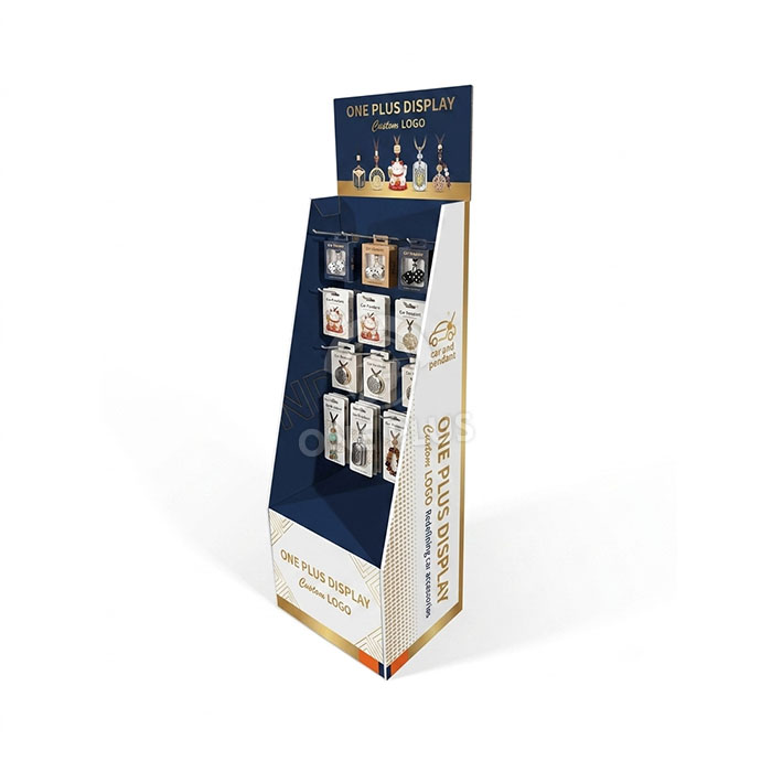 Custom Cardboard Display Stand for Car Pendants | Retail Auto Accessory Merchandiser SKU-202608050620708-CAR-PENDANT-DISPLAY
