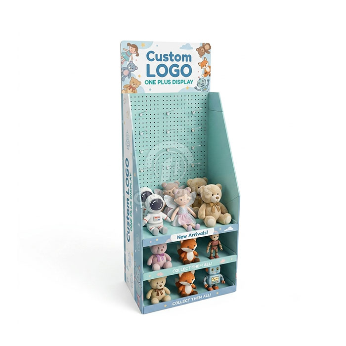 Custom Cardboard Display Stand for Dolls | Retail Doll Merchandiser SKU-202608050906790-DOLL-DISPLAY