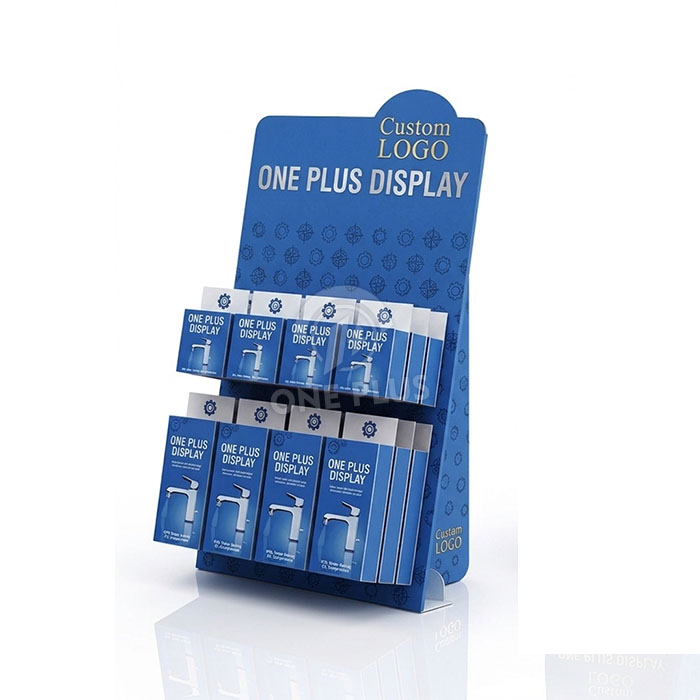 Custom Cardboard Display Stand for Bath Fixtures | Retail Hardware Merchandiser SKU-202608070541305-BATH-FIXTURE-DISPLAY