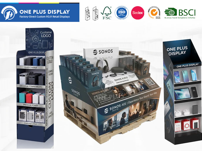 Tech Retail Merchandising: High-Impact Custom Cardboard Displays for Electronics