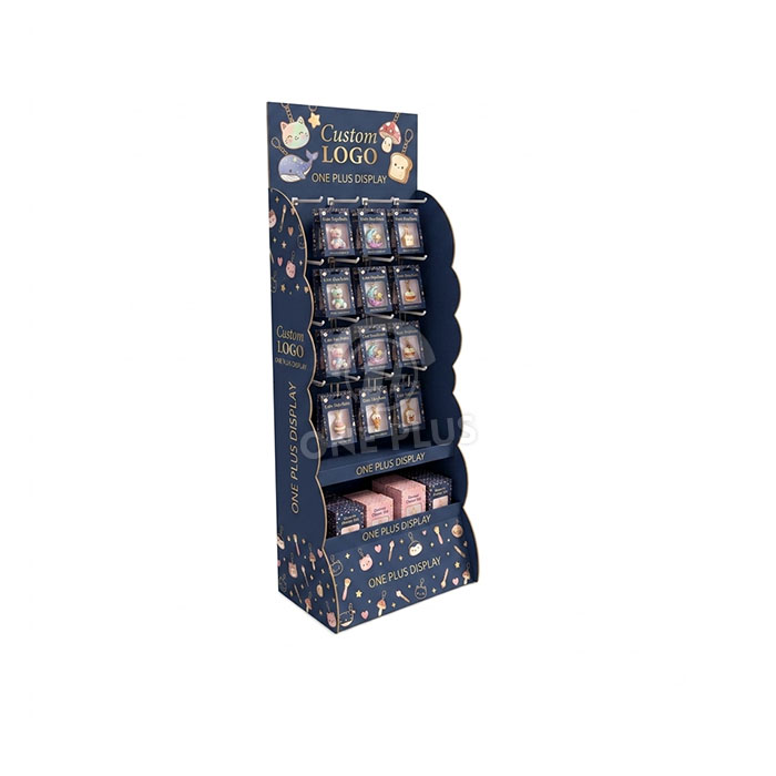 Custom Cardboard Display Stand for Pendants | Retail Charm Merchandiser SKU-202608120713446-COUNTERTOP-PENDANT-RACK