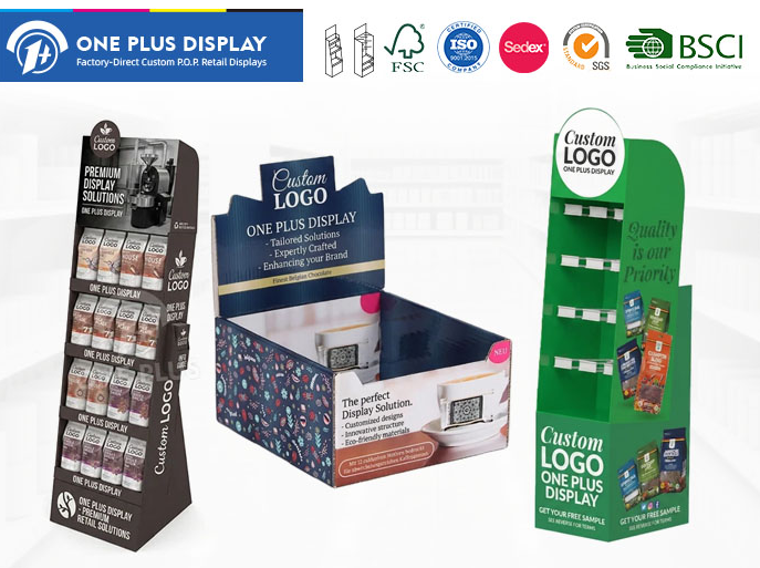 Coffee & Tea Merchandising: High-Impact Custom Cardboard Displays for Beverages