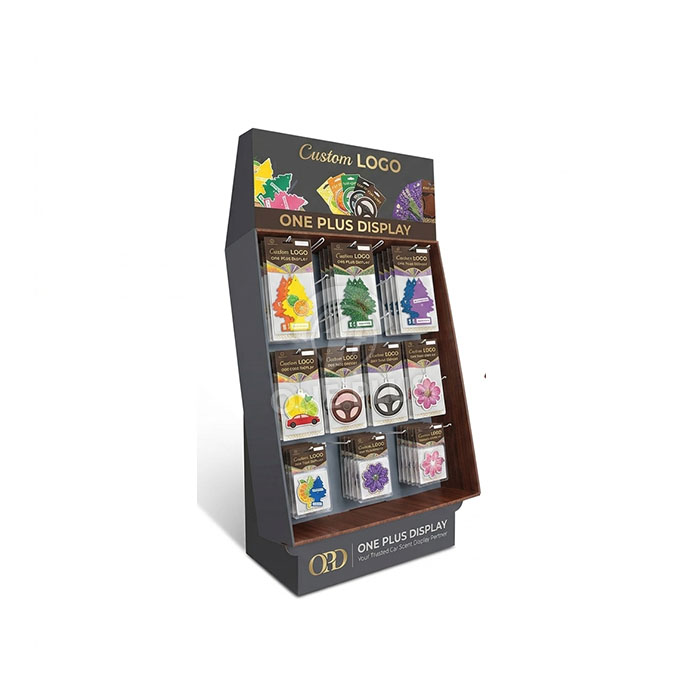 Custom Cardboard Display Stand for Anime Cards | Retail Collectible Card Merchandiser SKU-202608170804884-ANIME-CARD-CDU
