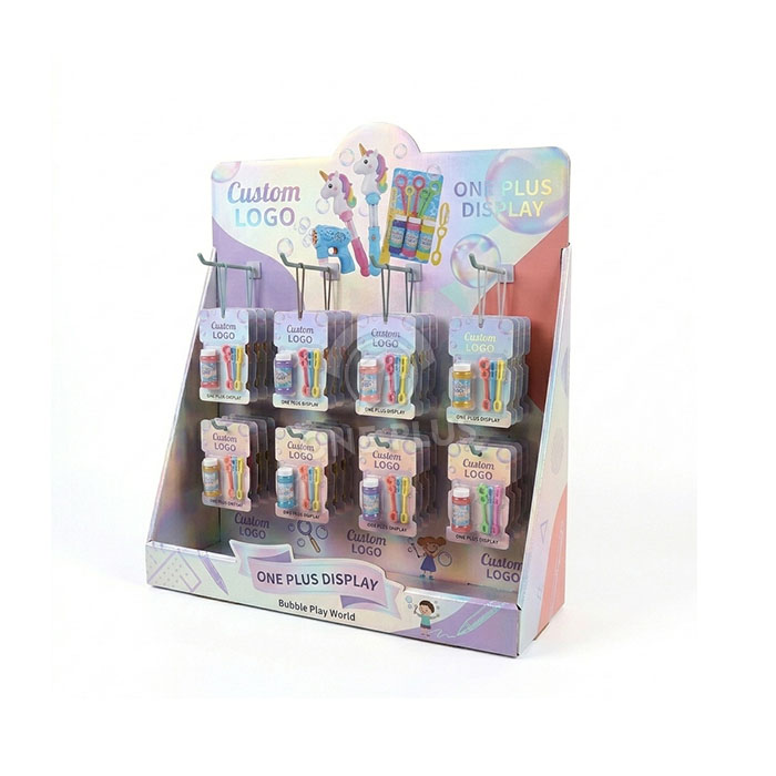 Egendefinert pappdisplaystativ for bobleleker | detaljhandel nyhetsleketøyshandler SKU-202608240702473-BUBBLE-TOY-DISPLAY