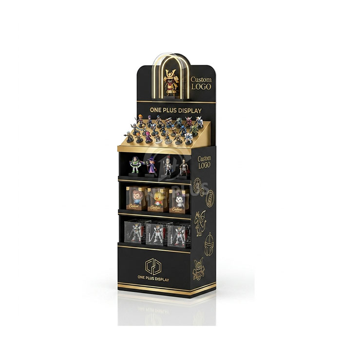 Custom Cardboard Display Stand for Toys & Figurines | Retail Floor Merchandiser SKU-202608310743707