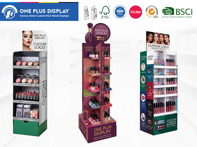 Cosmetics & Skin Care Merchandising: High-Impact Custom Cardboard Displays