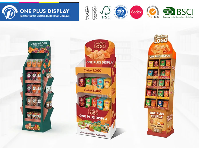 Snack & Confectionery Merchandising: High-Impact Custom Cardboard Displays