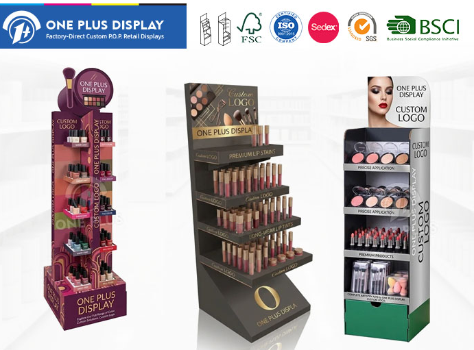 Cosmetics & Makeup Merchandising: High-Impact Custom Cardboard Displays