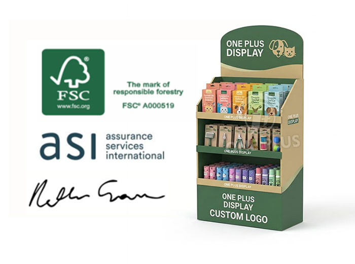 ONE PLUS DISPLAY Successfully Renews FSC Certification (License: 0231693), Reinforcing Commitment to Sustainable Retail Solutions